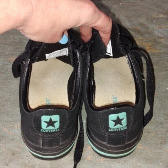 Converse Limited Edition Vintage Converse All Star Leather Low-Top Sneaker SZ 7 - Picture 7 of 11